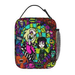 NEW Beetlejuice The Animated Series Insulated Lunch Bag Deceased Tim Burton NWOT